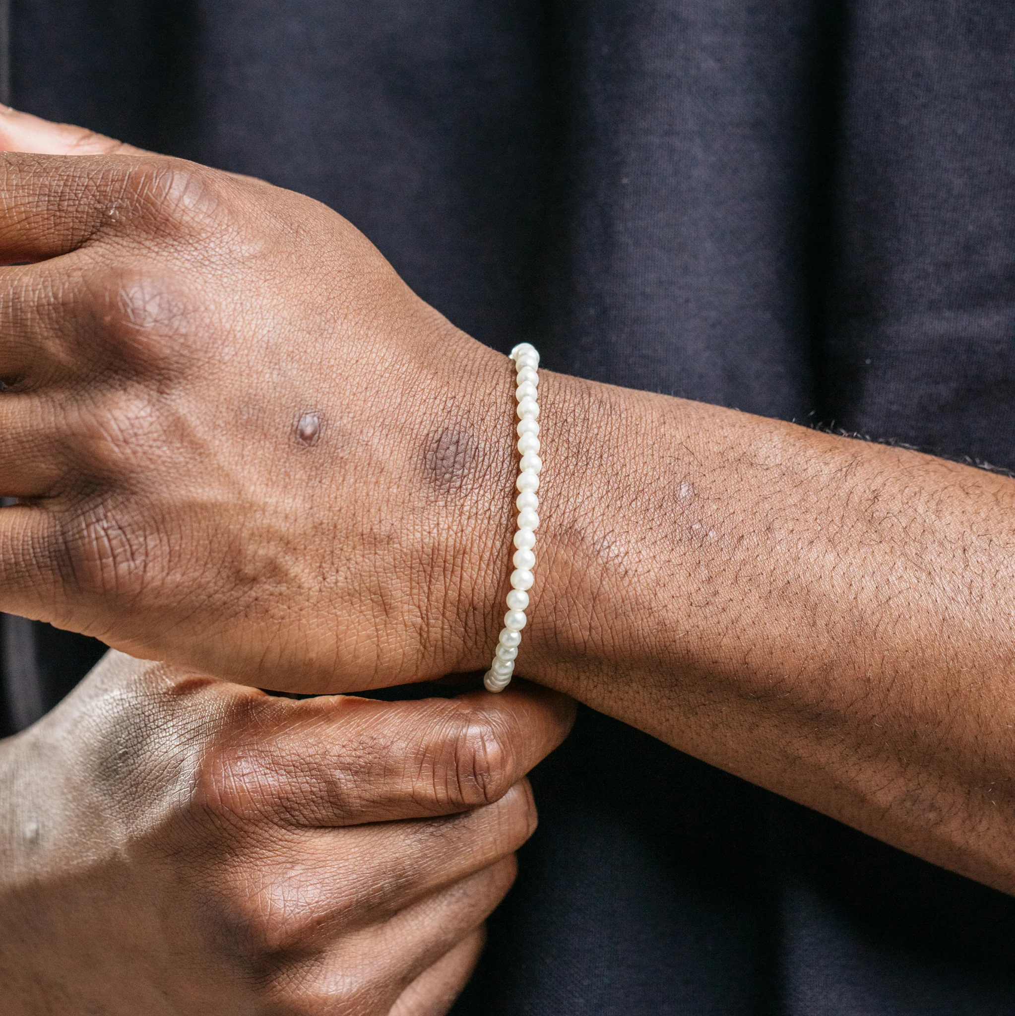 4mm Pearl Bracelet - Image 4