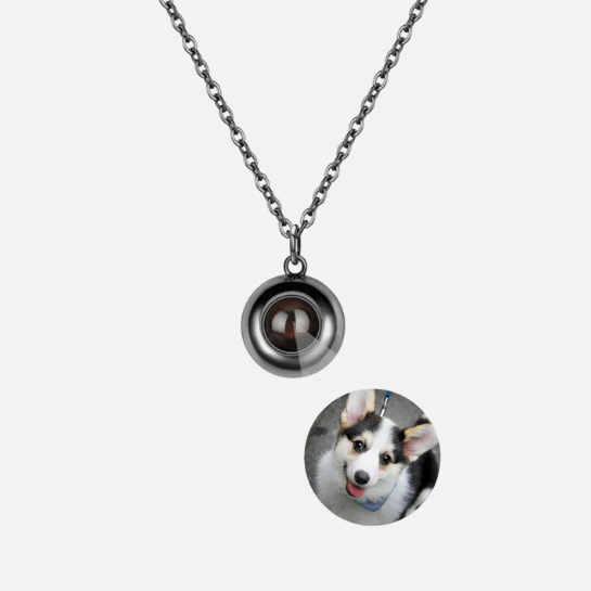 Custom circle Necklace - Image 4