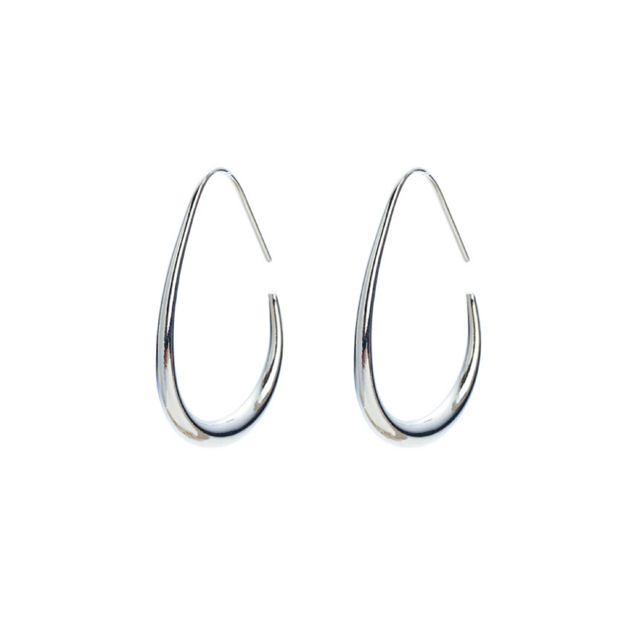 DANGLE EARRINGS - SILVER - Image 2