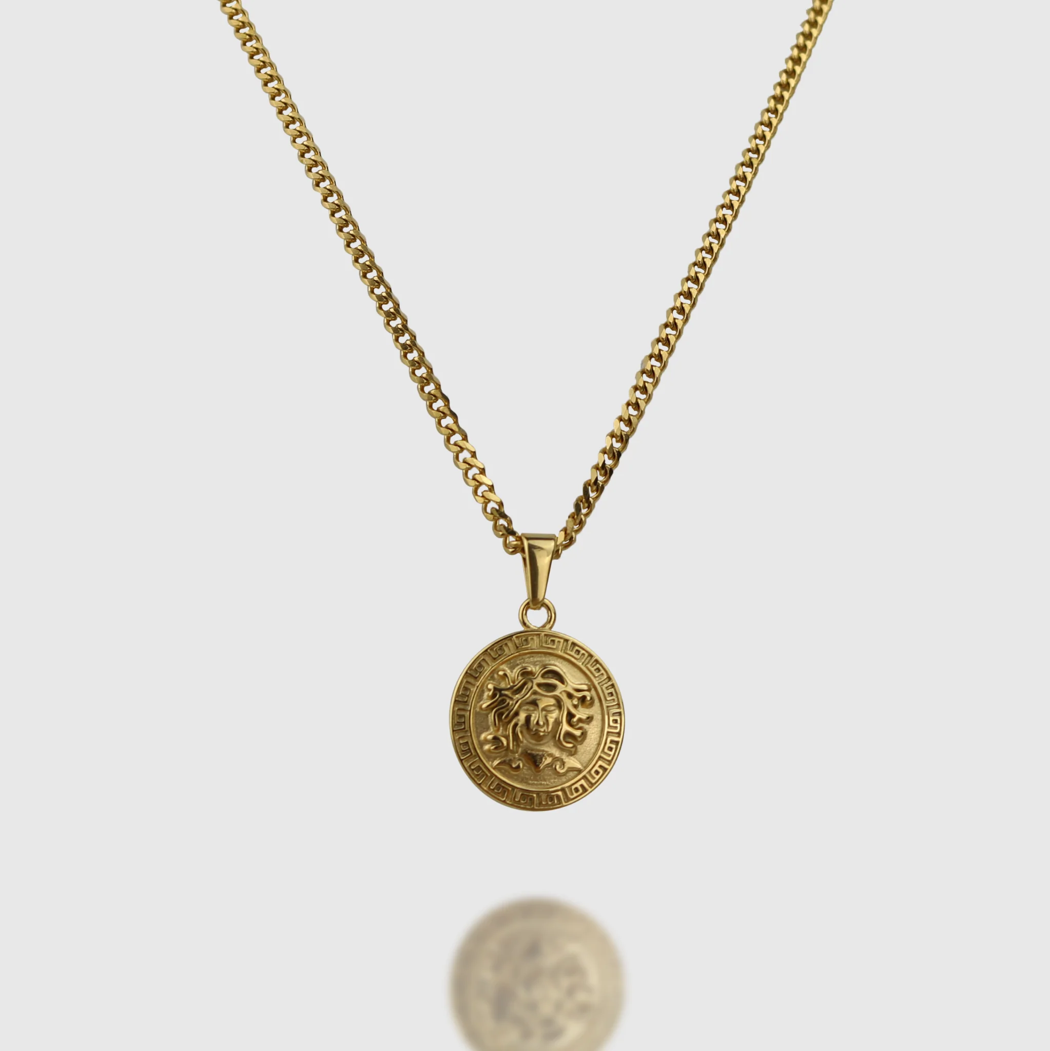 Medusa Pendant - Gold - Image 2