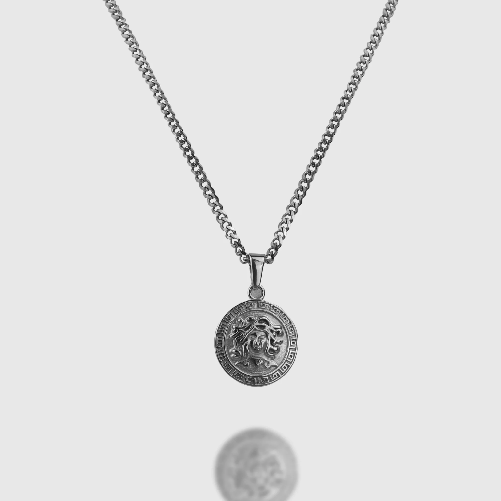 Medusa Pendant - Silver - Image 2