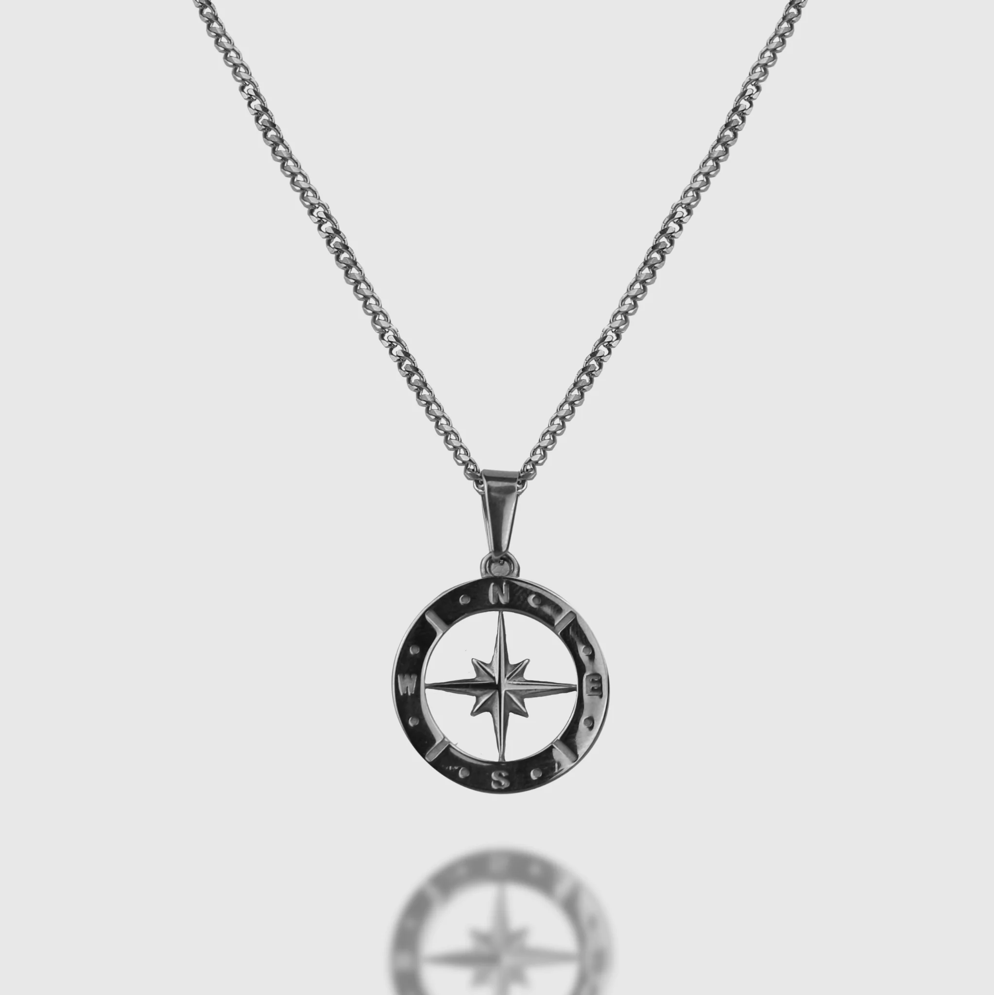 North Star Pendant - Silver - Image 2