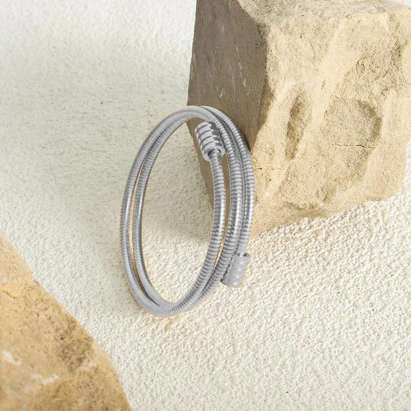 TWISTER BANGLE - SILVER - Image 3